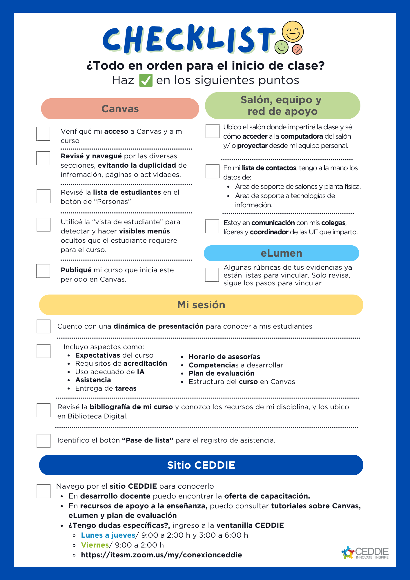 Checklist2025