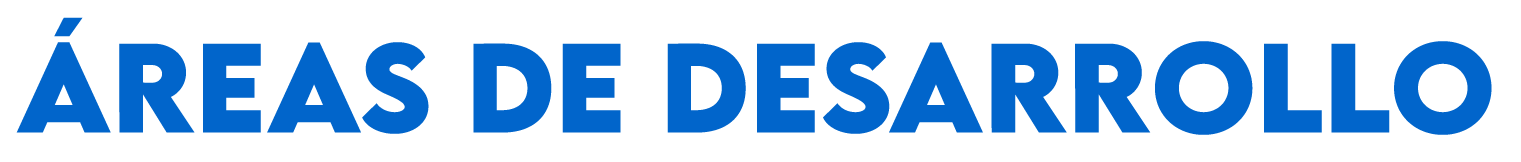 Areas de desarrollo